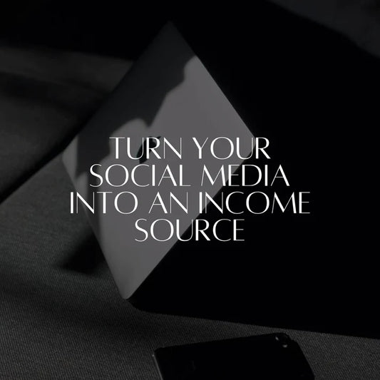 Turn Your Social Media Into An Income Source E-Book