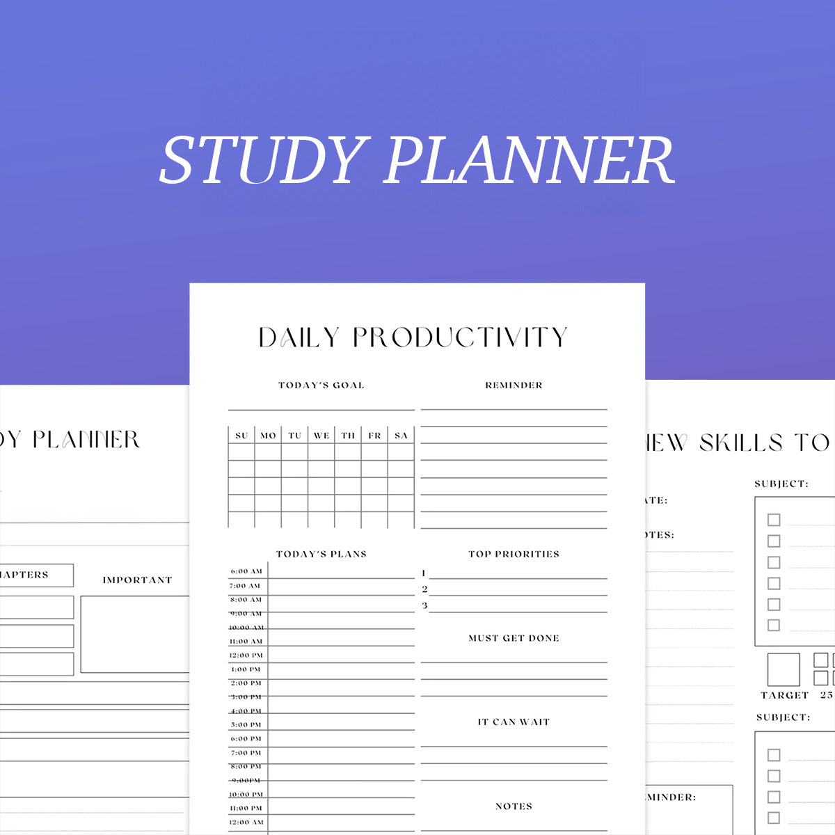 Study Planner